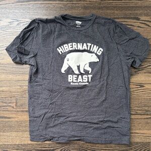 Roots Gray Hibernating Beast Tee